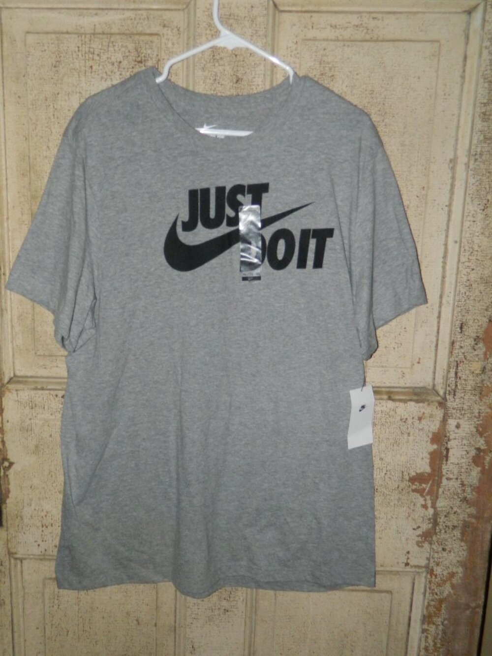 Nike Men’s Graphic T-Shirt Grey DX1989-063 Sz XL (DD-4)